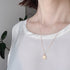 N°30 plate diamond necklace